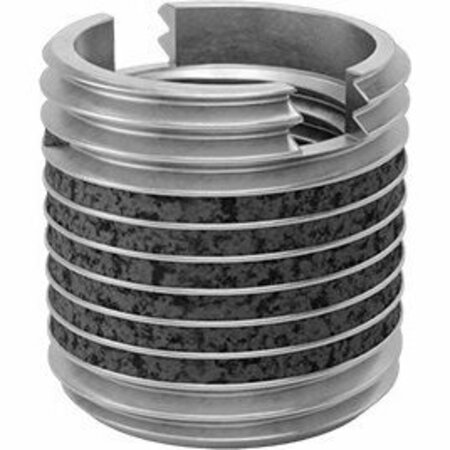 BSC PREFERRED Easy-to-Install Thread-Locking Insert 18-8 Stainless Steel with Thin Wall 1/2-20 Thread Size 94165A271